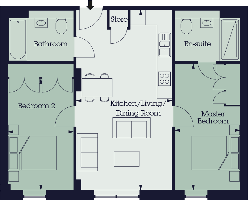 Apartment Floor Plan